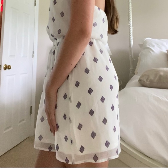 Express Sheer patterned dress - Picture 2 of 4